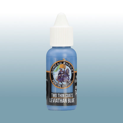 Two Thin Coats: Leviathan Blue - Paint Bottle