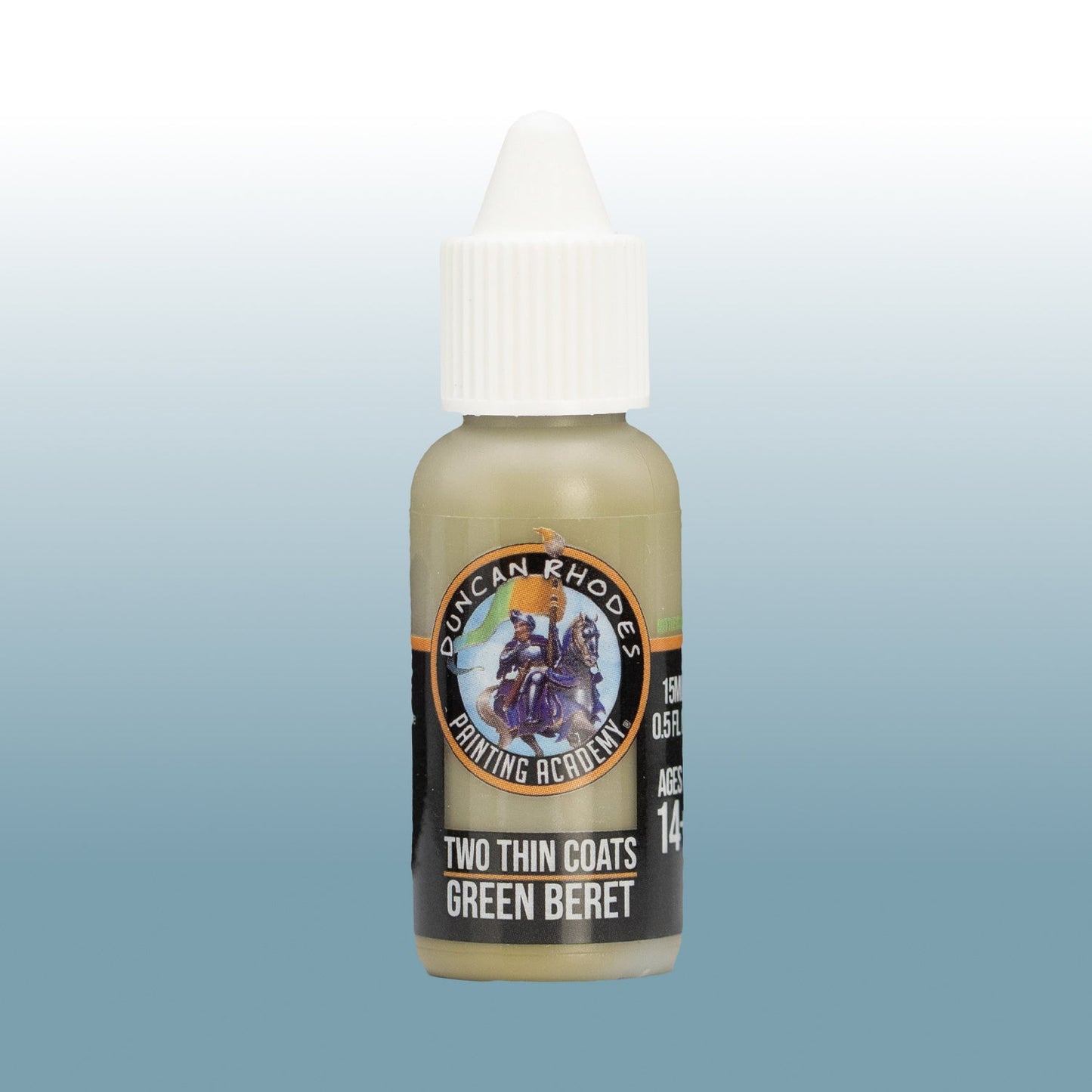 Two Thin Coats: Green Beret - Paint Bottle