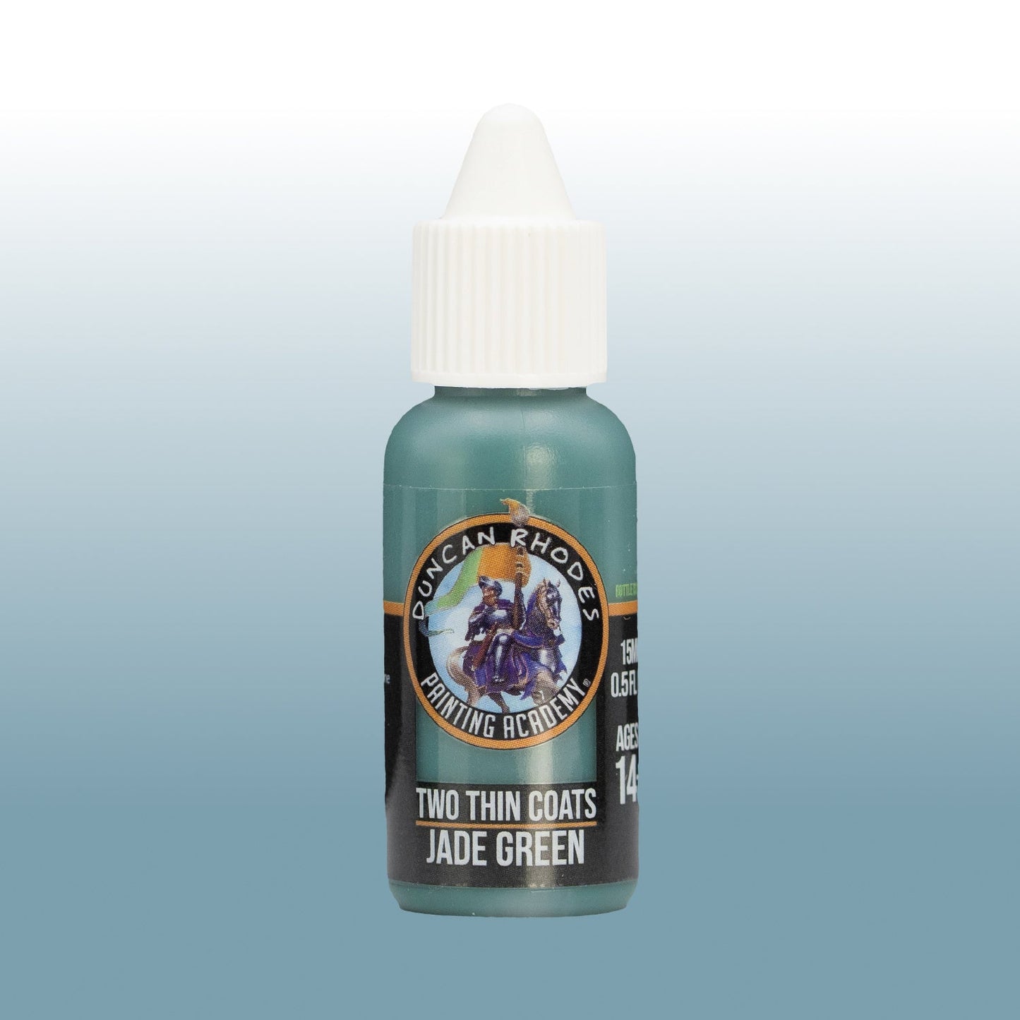 Two Thin Coats: Jade Green - Paint Bottle