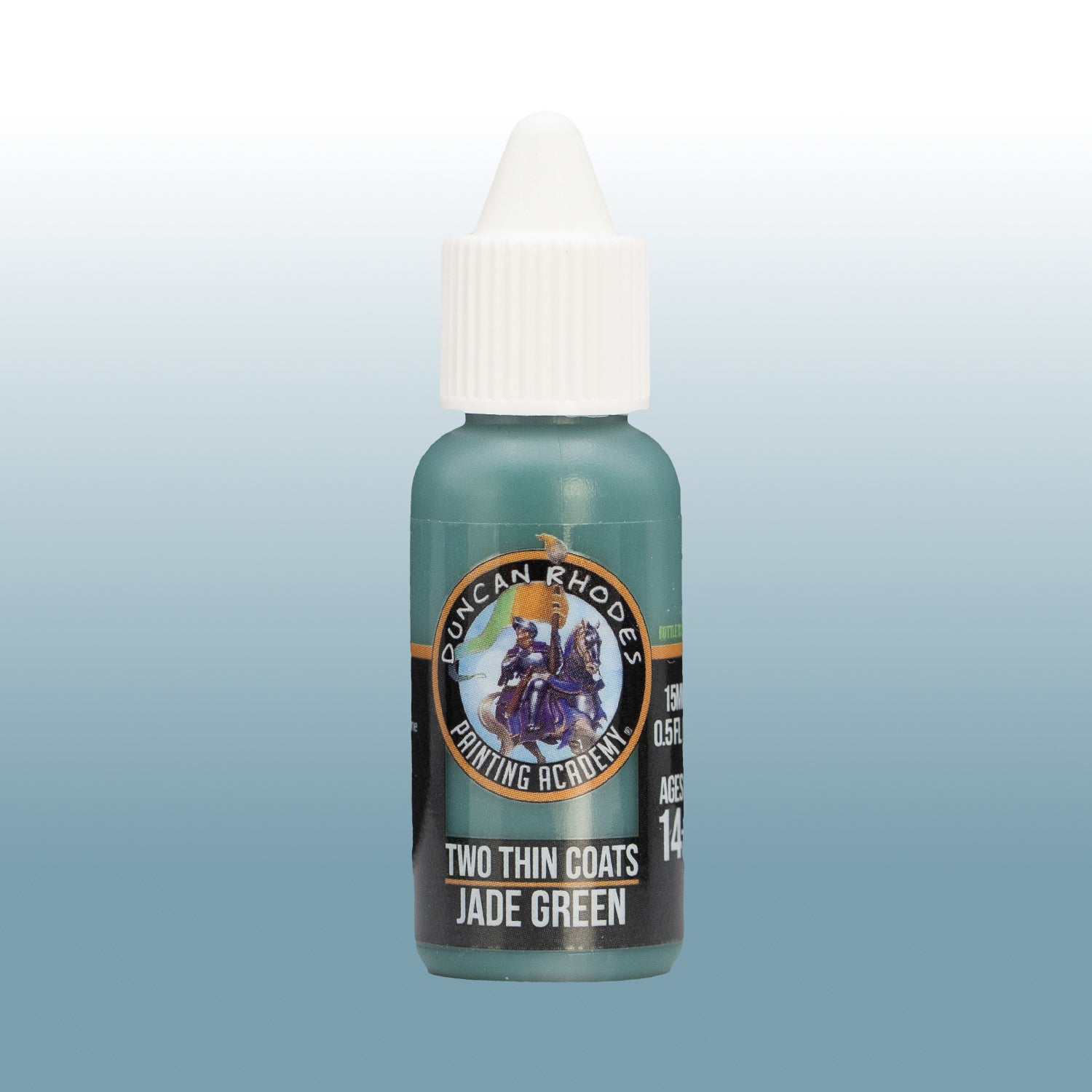 Two Thin Coats: Jade Green - Paint Bottle