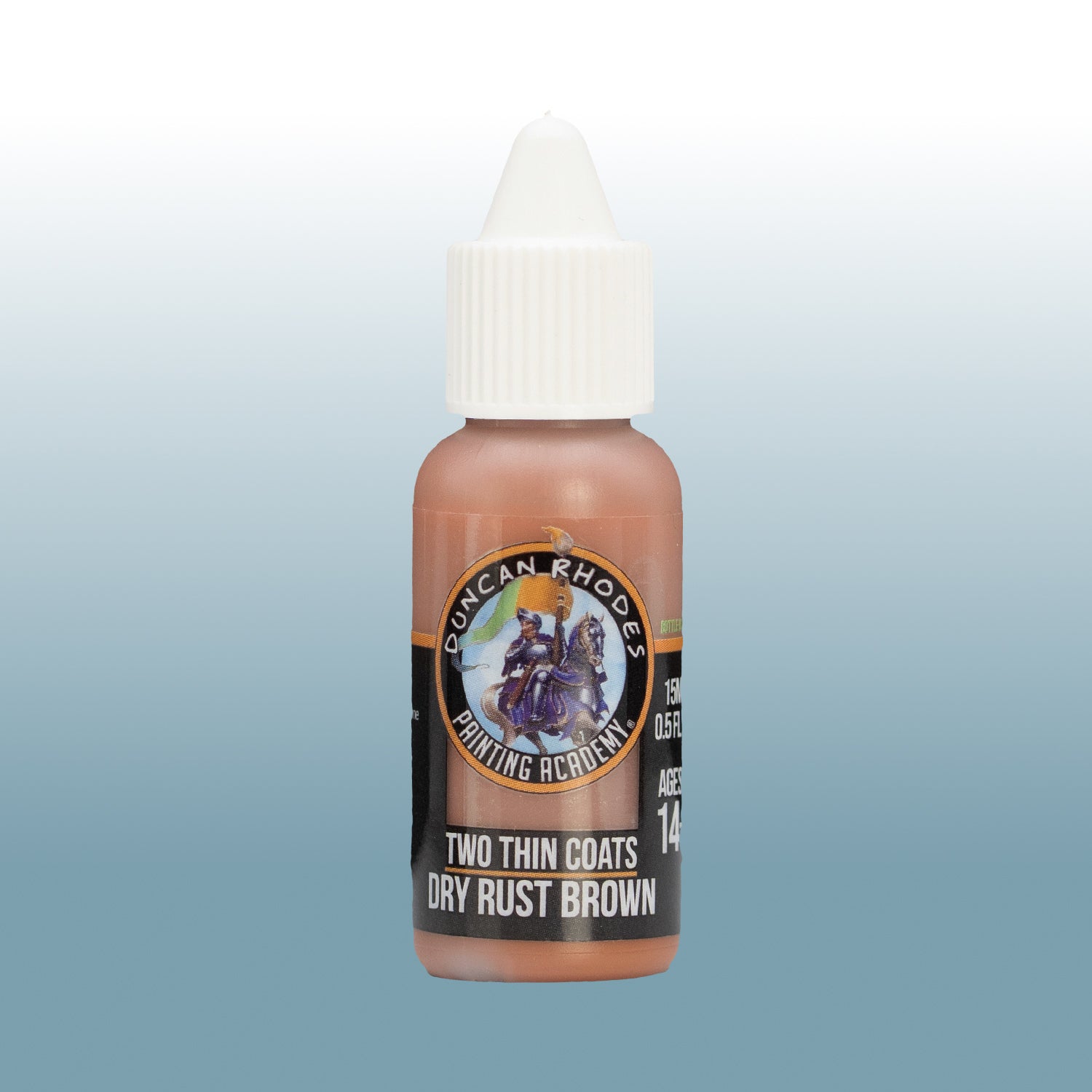 Two Thin Coats: Dry Rust Brown - Paint Bottle