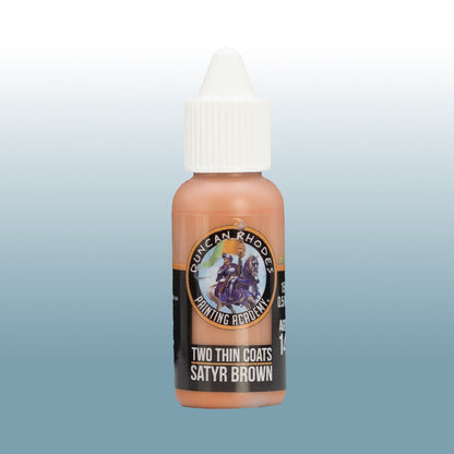 Two Thin Coats: Satyr Brown - Paint Bottle