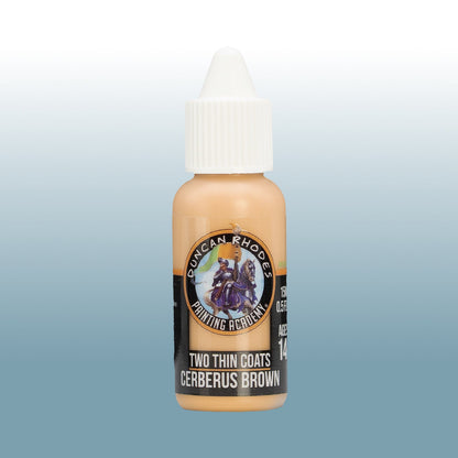 Two Thin Coats: Cerberus Brown - Paint Bottle