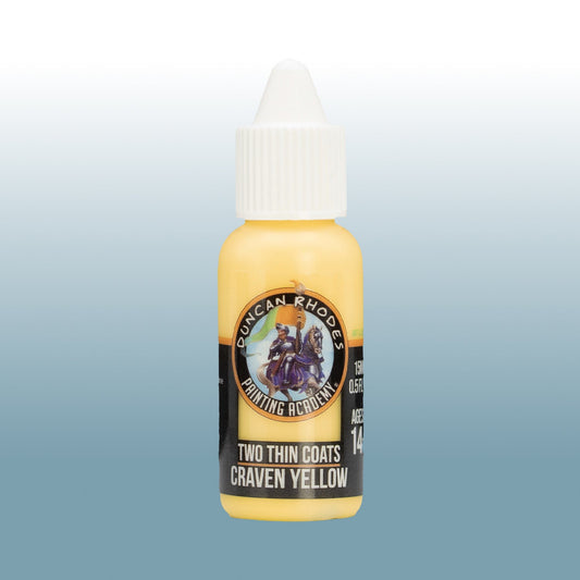 Two Thin Coats: Craven Yellow - Paint Bottle