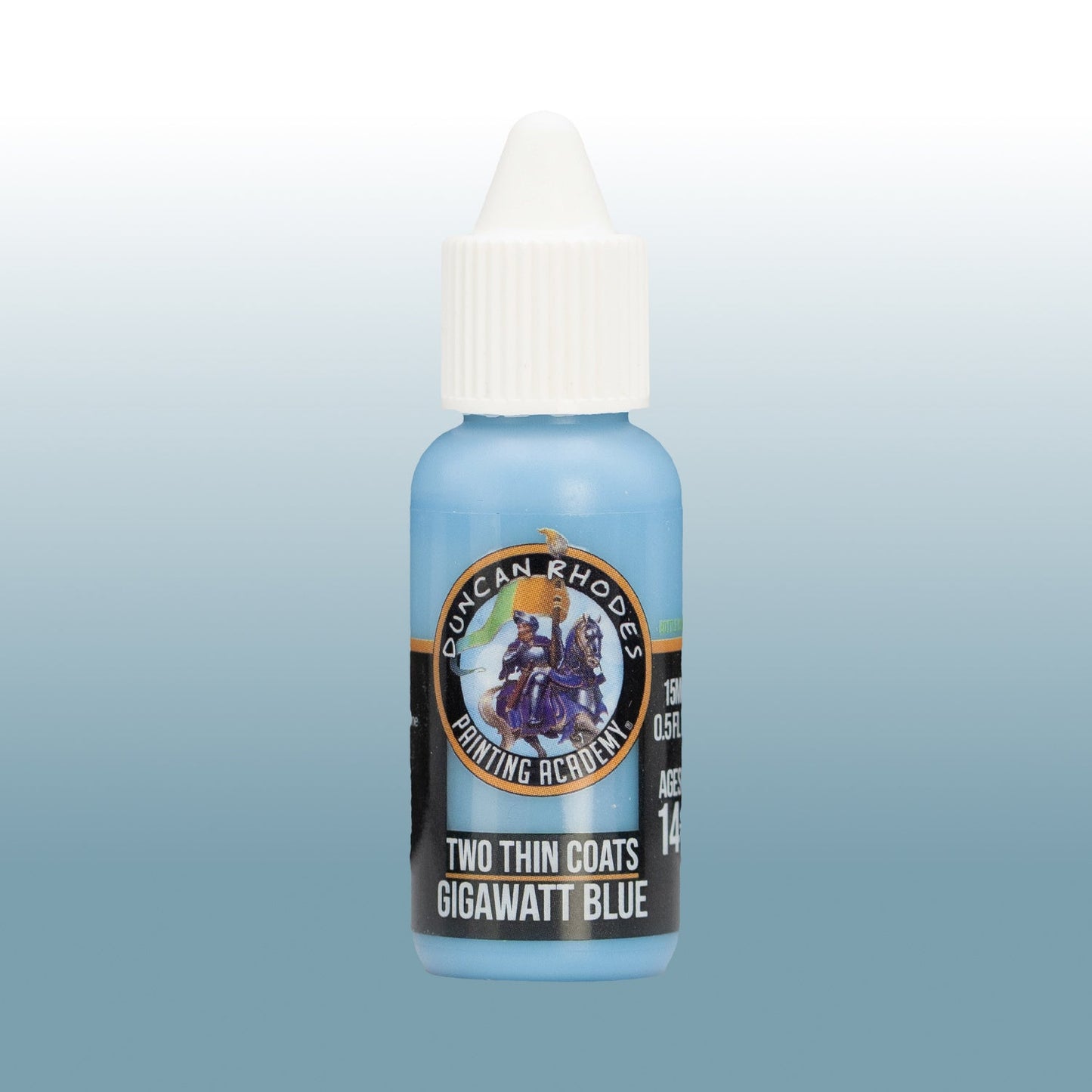 Two Thin Coats: Gigawatt Blue - Paint Bottle