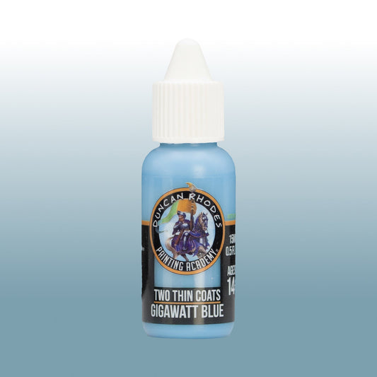 Two Thin Coats: Gigawatt Blue - Paint Bottle