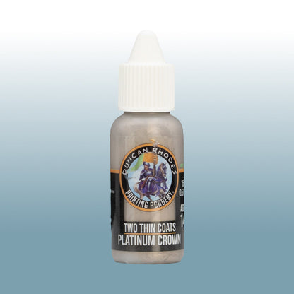 Two Thin Coats: Platinum Crown - Paint Bottle