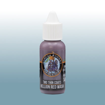 Two Thin Coats: Hellion Red Wash - Paint Bottle