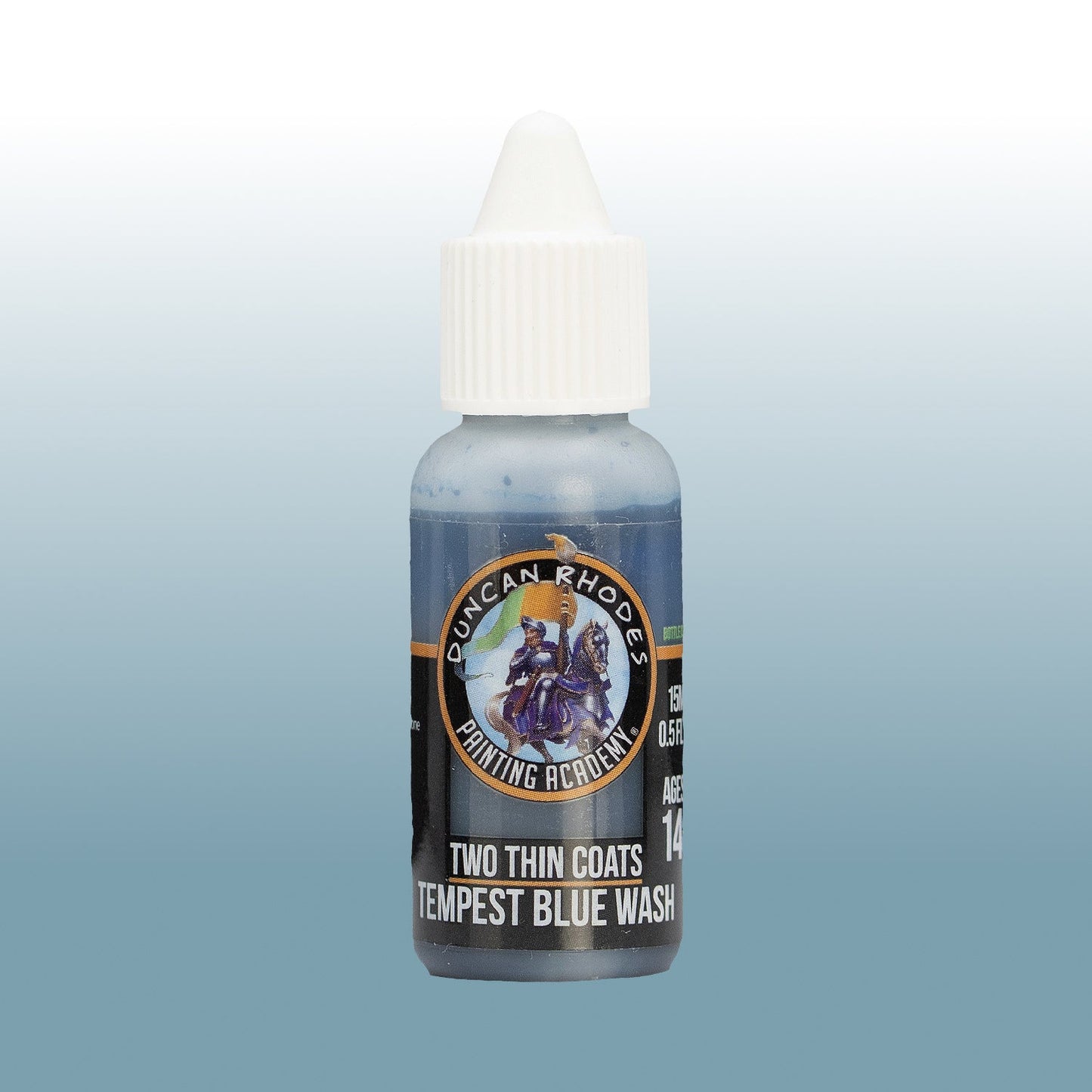 Two Thin Coats: Tempest Blue Wash - Paint Bottle