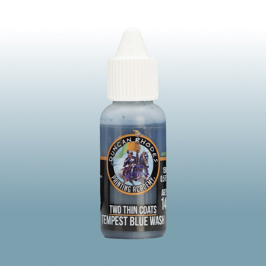 Two Thin Coats: Tempest Blue Wash - Paint Bottle