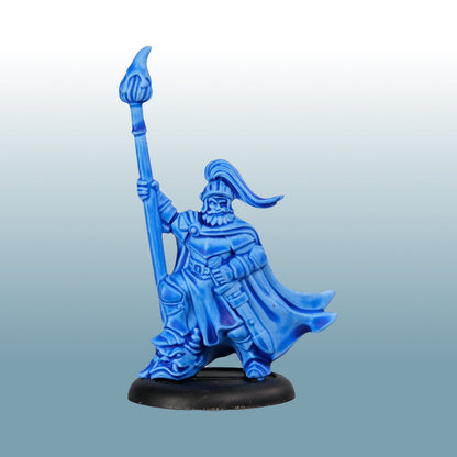 Two Thin Coats: Blue Glaze - Painted Miniature Example