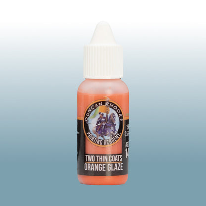 Two Thin Coats: Orange Glaze - Paint Bottle