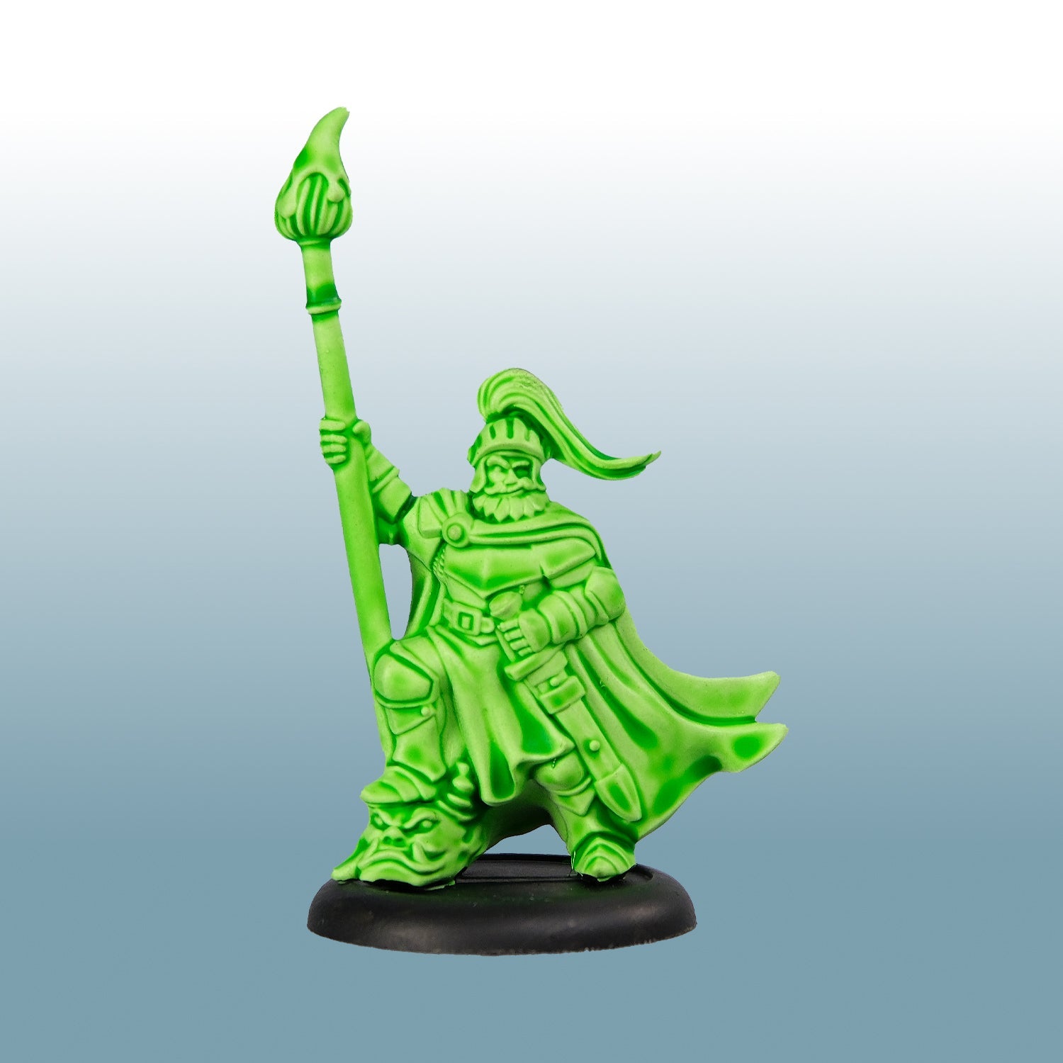 Two Thin Coats: Green Glaze - Painted Miniature Example