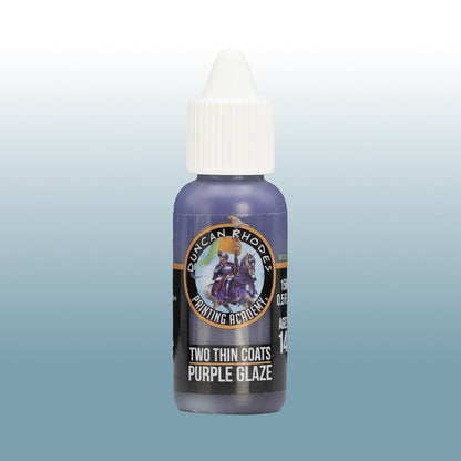 Two Thin Coats: Purple Glaze - Paint Bottle