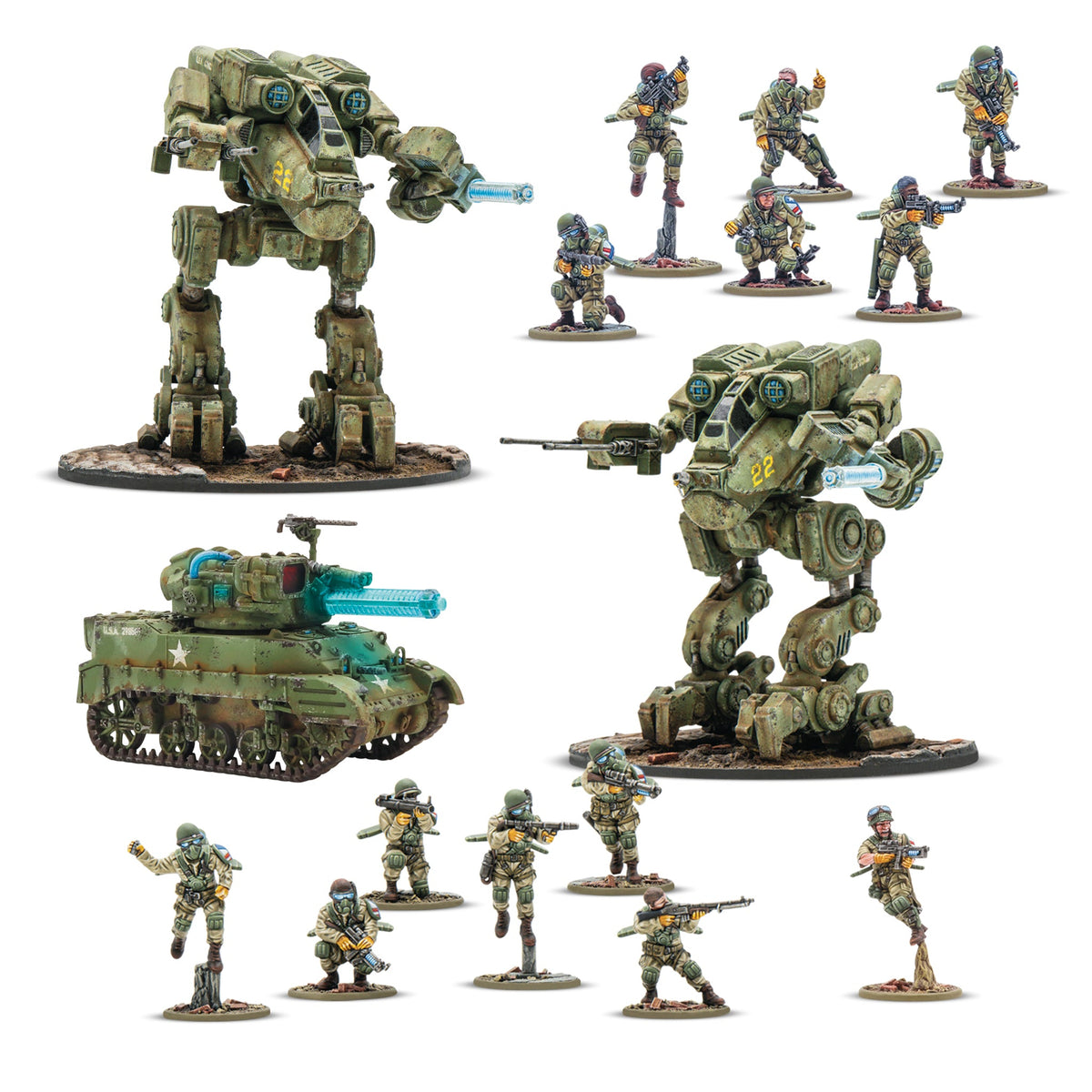 Konflikt '47 United States Starter Army box art