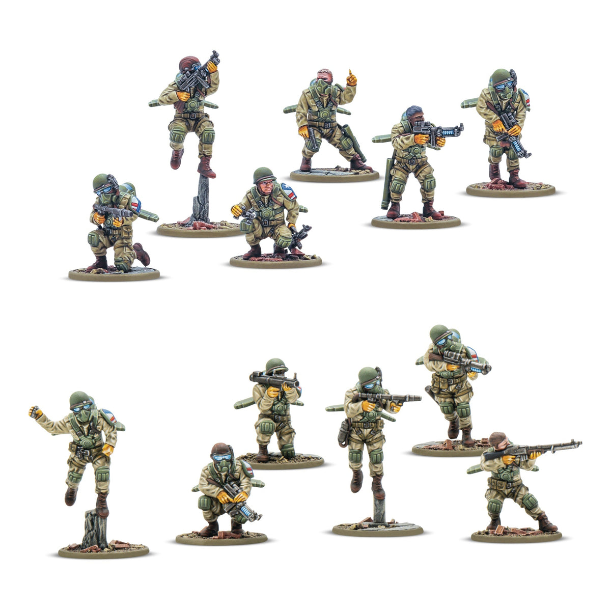 Konflikt '47 United States Starter Army painted miniatures