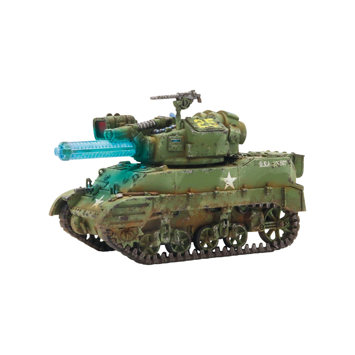 Konflikt '47 United States M5 Stuart with Light Tesla Cannon