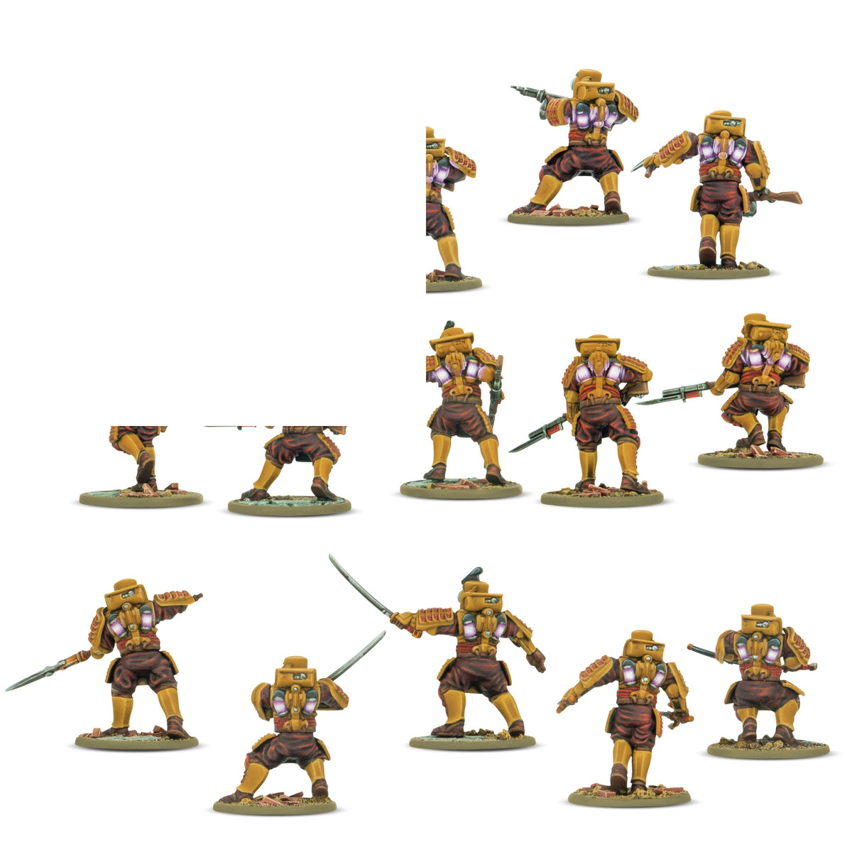 Konflikt '47 Ghost Attack Infantry miniatures