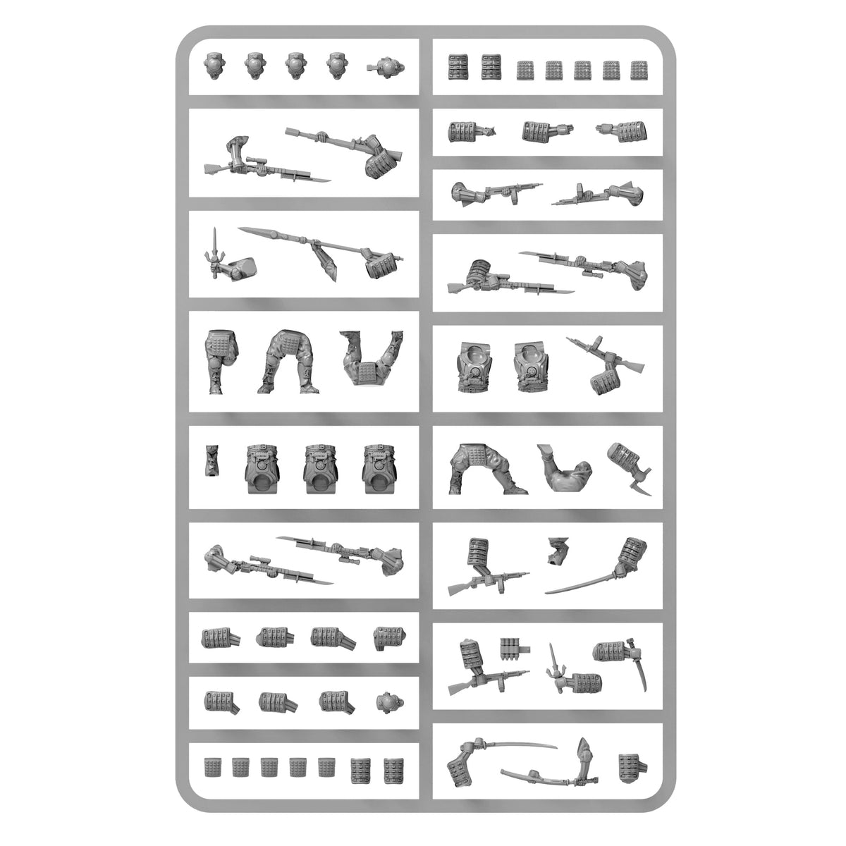 Konflikt '47 Ghost Infiltration Platoon box contents