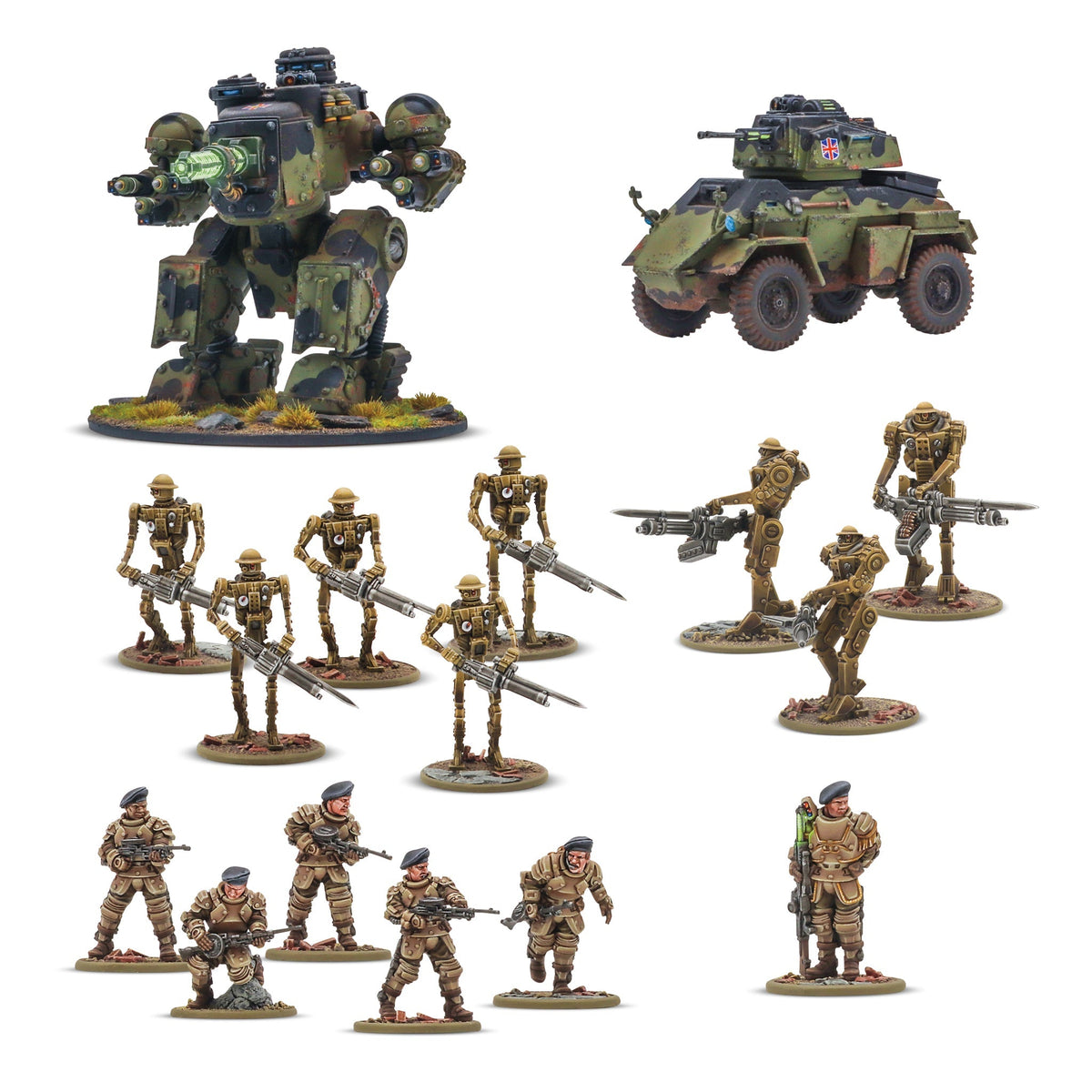 Konflikt '47 British Commonwealth Starter Army box art