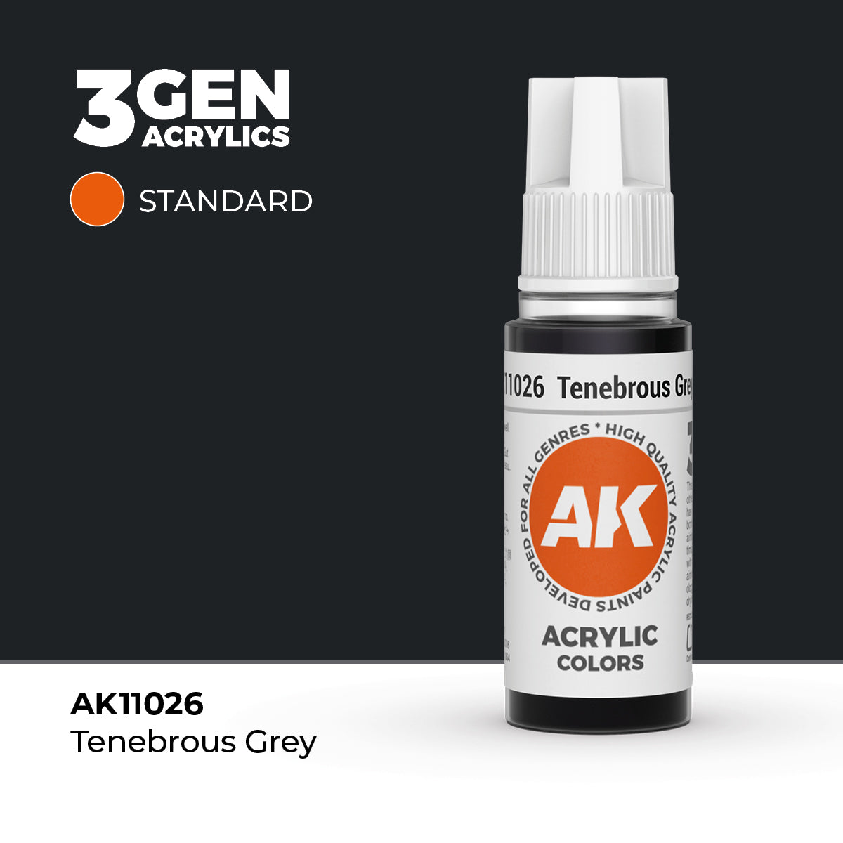 AK Interactive 3Gen - Tenebrous Grey
