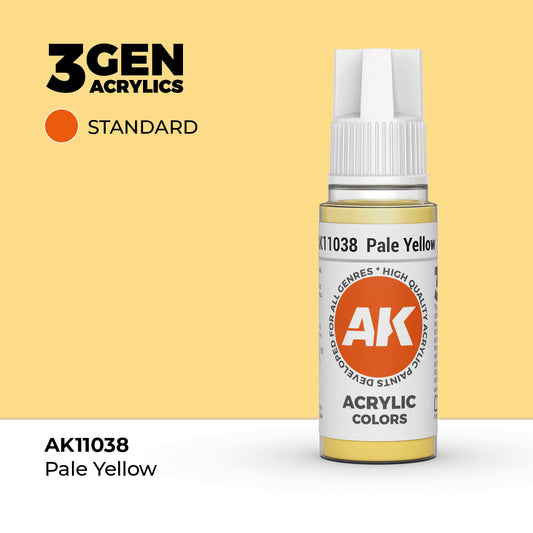 AK Interactive 3Gen - Pale Yellow