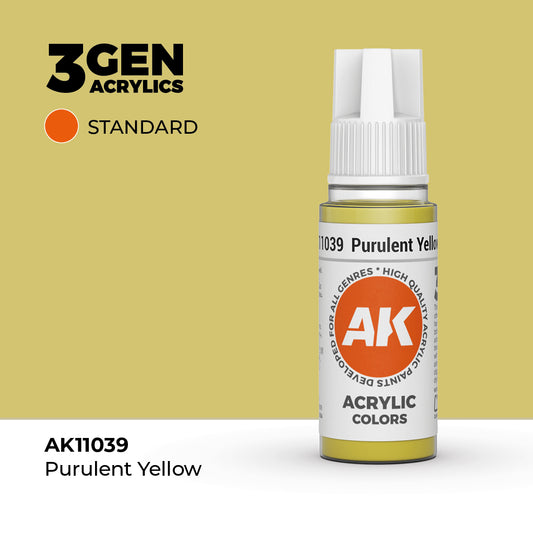 AK Interactive 3Gen - Purulent Yellow