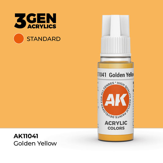 AK Interactive 3Gen - Golden Yellow