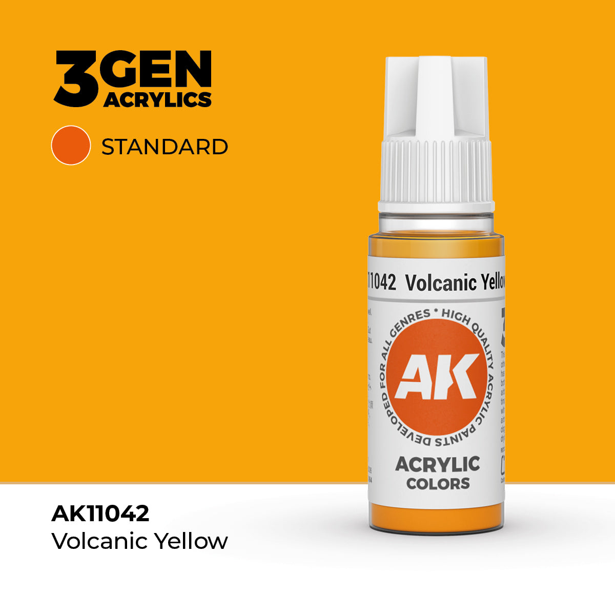 AK Interactive 3Gen - Volcanic Yellow