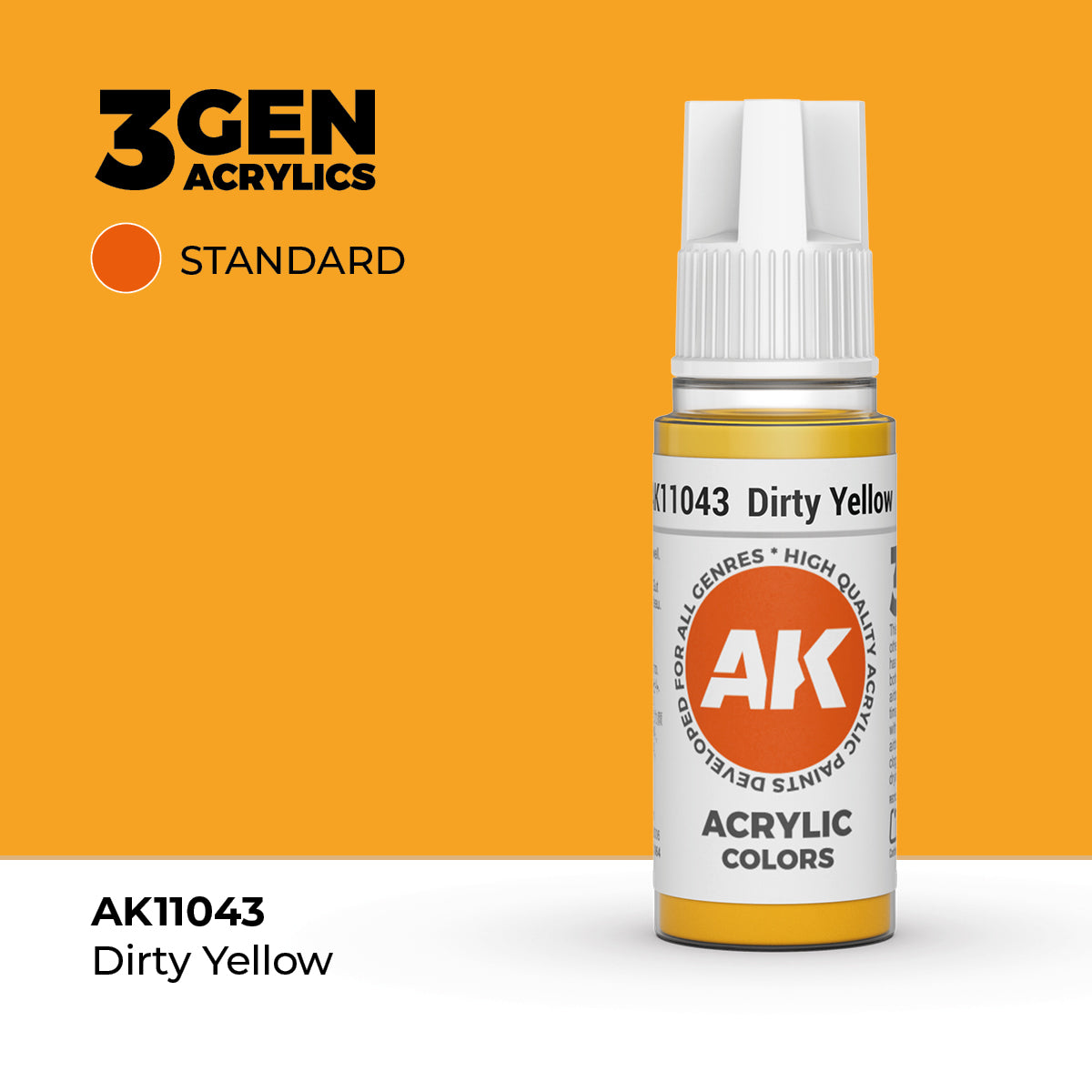 AK Interactive 3Gen - Dirty Yellow