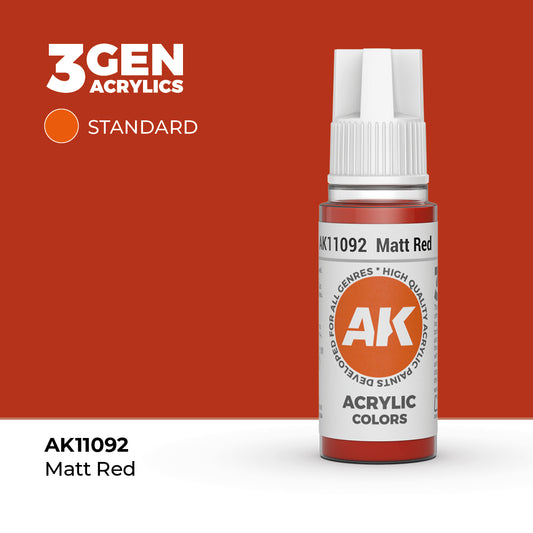 AK Interactive 3Gen - Matt Red