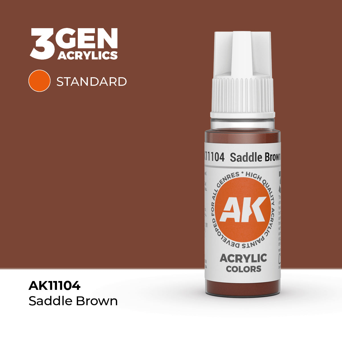 AK Interactive 3Gen - Saddle Brown