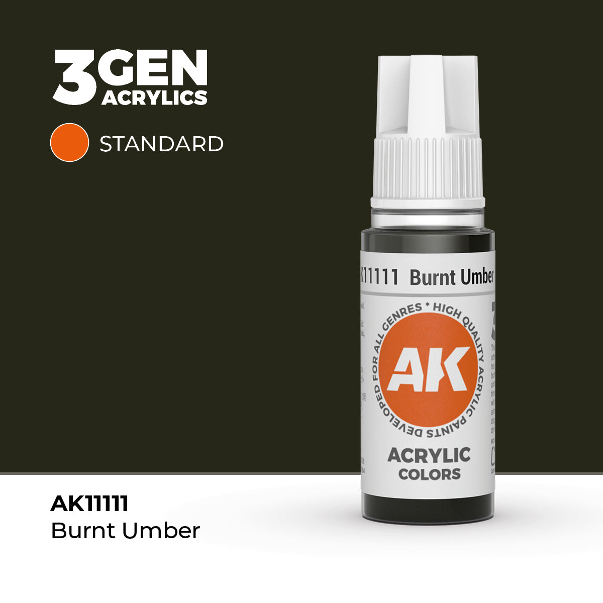 AK Interactive 3Gen - Burnt Umber