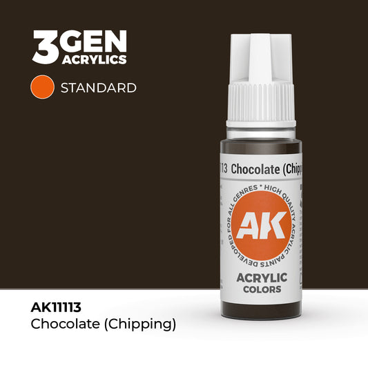 AK Interactive 3Gen - Chocolate (Chipping)