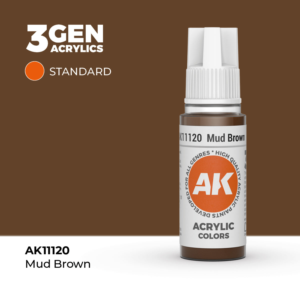 AK Interactive 3Gen - Mud Brown