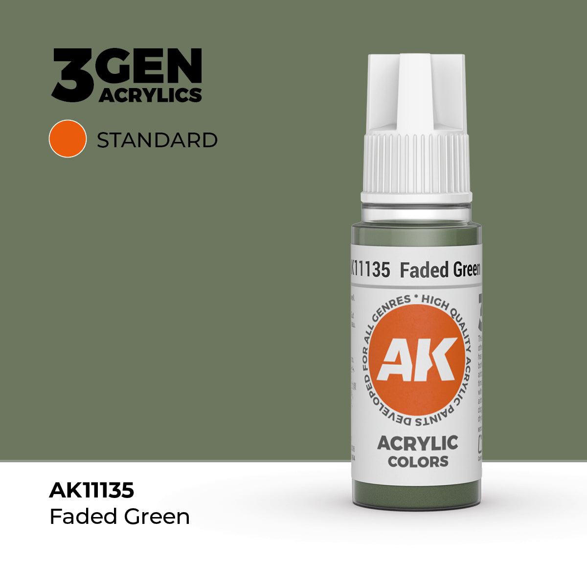 AK Interactive 3Gen - Faded Green