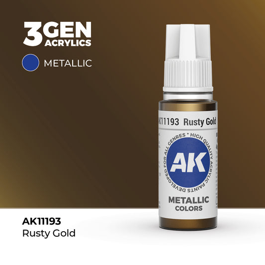 AK Interactive 3Gen - Rusty Gold