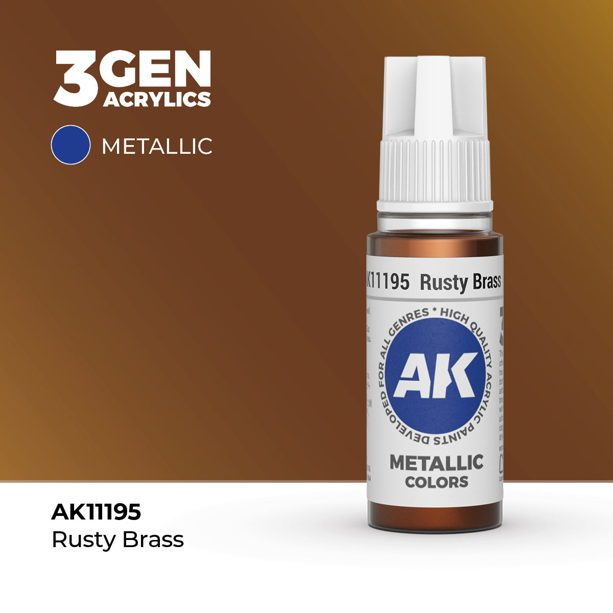 AK Interactive 3Gen - Rusty Brass