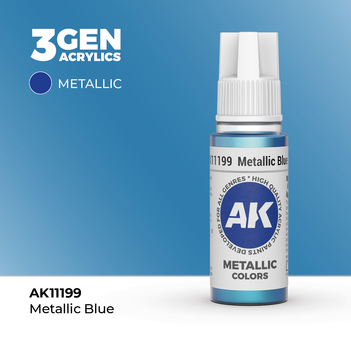 AK Interactive 3Gen - Metallic Blue
