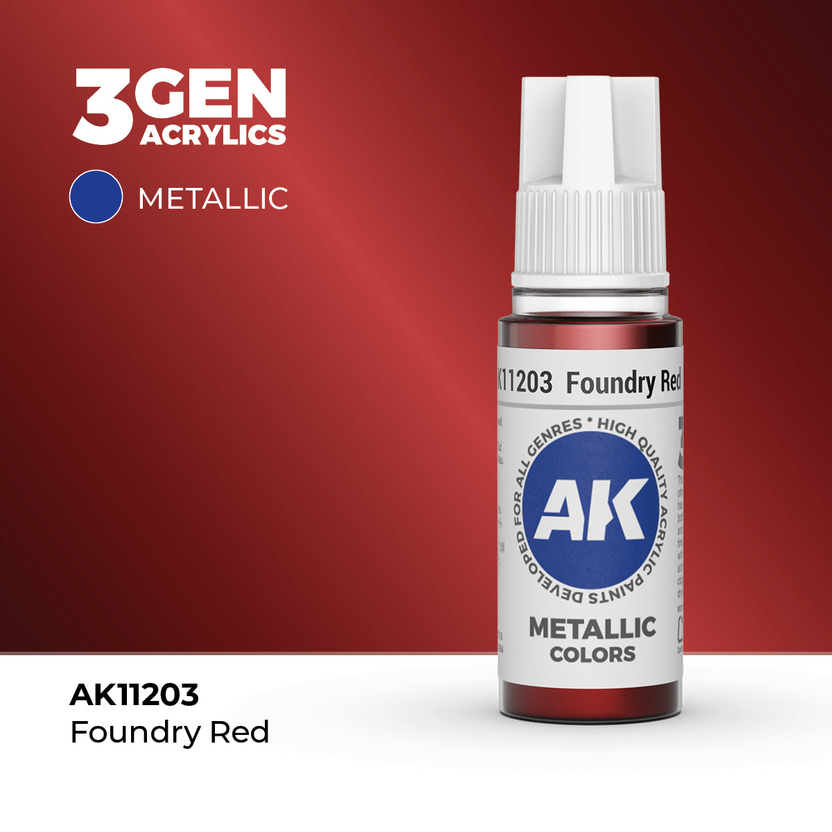 AK Interactive 3Gen - Foundry Red