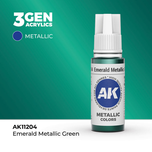 AK Interactive 3Gen - Emerald Metallic Green
