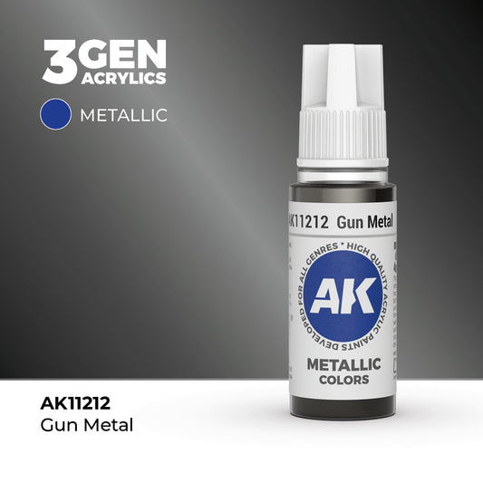 AK Interactive 3Gen - Gun Metal