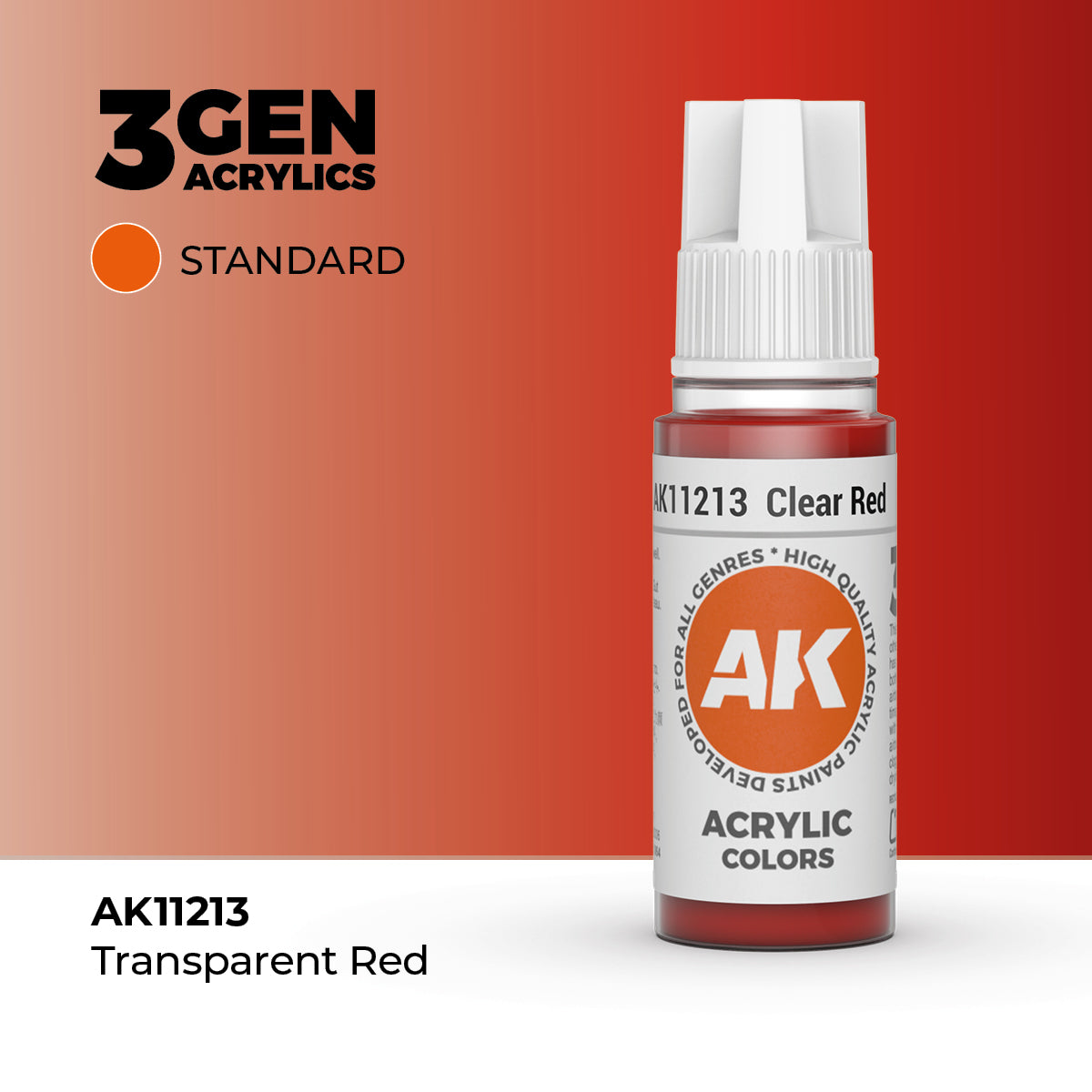 AK Interactive 3Gen - Clear Red