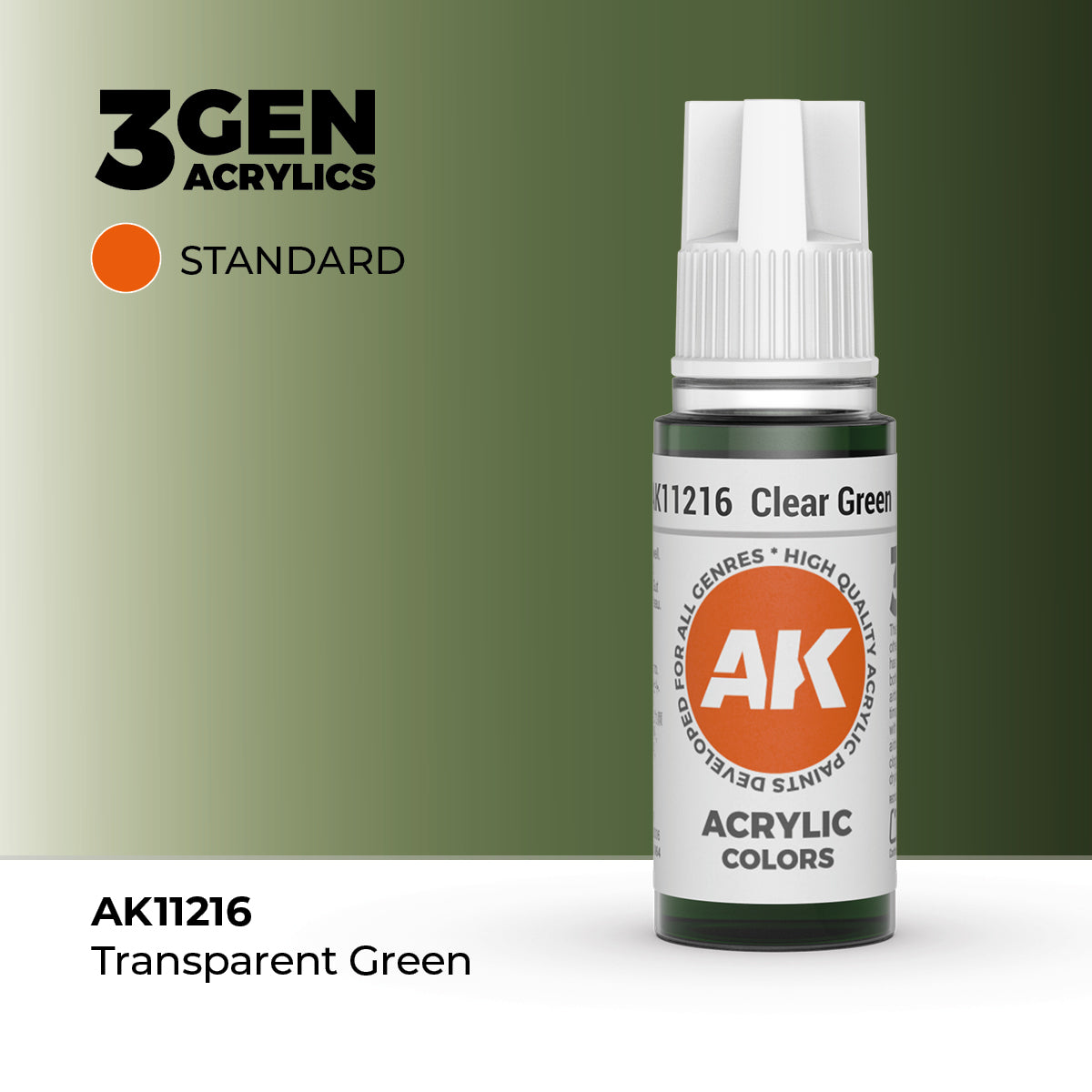 AK Interactive 3Gen - Clear Green