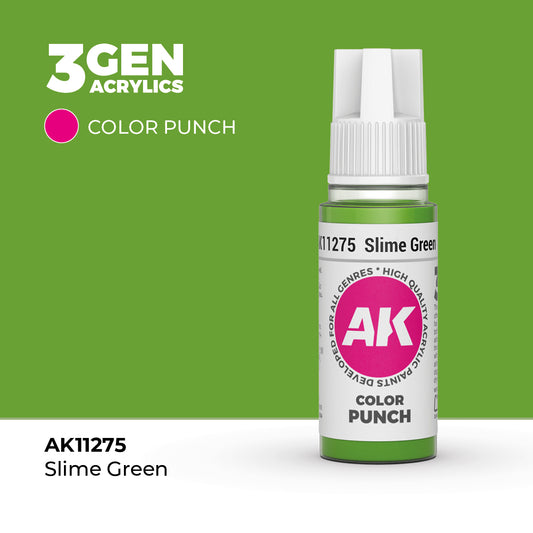 AK Interactive 3Gen - Slime Green (Color Punch)
