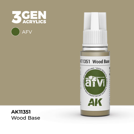 AK Interactive 3Gen - Wood Base