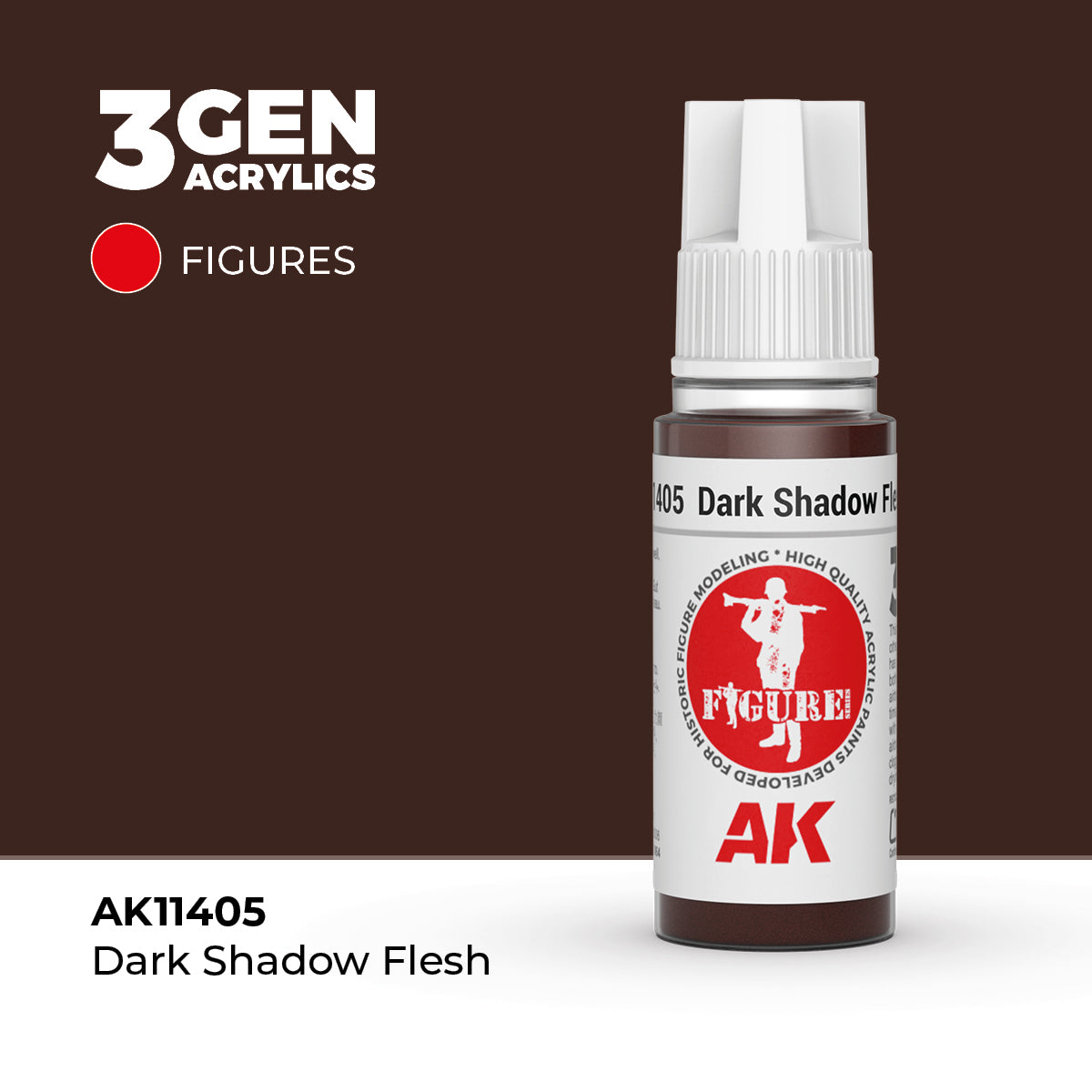 AK Interactive 3Gen - Dark Shadow Flesh
