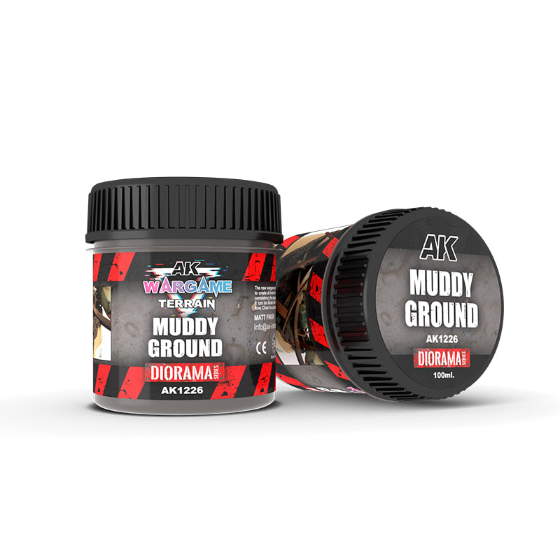 AK Interactive Battle Grounds - Muddy Ground 100ml
