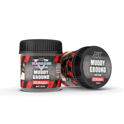 AK Interactive Battle Grounds - Muddy Ground 100ml