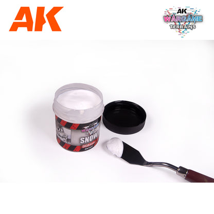 AK Interactive Battle Grounds - Snow 100ml